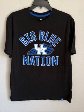 Men’s Black Fanatics Big Blue Nation Sporty Athletic Colligate Casual Tee Shirt